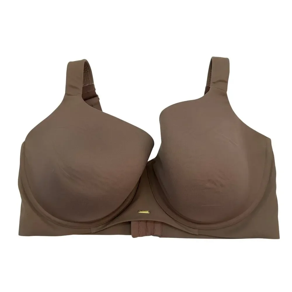Cacique Brown T-Shirt Bra Plus Size 42G